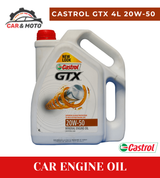 Castrol GTX CNG 4L 20W-50