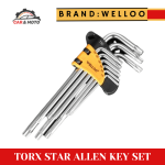Torx Star Allen Key Set